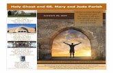 Holy Ghost and SS. Mary and Jude ParishAug 25, 2019  · Fifth Sunday in Ordinary Time We welcome you to our parish community of Holy Ghost and SS. Mary and Jude. We trust that the