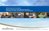 Resource Guide - New Brunswick...shrinking labour force, but also a rise in demand for skilled workers. An increase in skilled workers is critical to sustain our economy. Women are