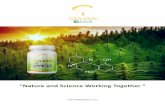 “Nature and Science Working Together · ailments including nausea, gastric ulcers, gastrointestinal reflux disease, paralytic ileus, inflammatory bowel disease, and hyperactive