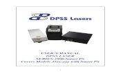 USER’S MANUAL DPSS LASER SERIES 3500-Smart PS Covers ...bdml.stanford.edu/uploads/Main/DPSSUVLaser/SMARTLaserUserMa… · dpss lasers inc. shall not be liable for incidental or