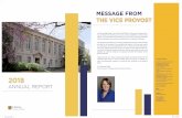 MESSAGE FROM THE VICE PROVOST - University of Missouri · 2020. 8. 10. · 1 2018 ANNUAL REPORT MESSAGE FROM THE VICE PROVOST Like knowledge itself, the University of Missouri Libraries