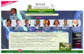 Invitation ICSAZ...Invitation The ICSAZ extends an invitation to attend the 2019 Annual Conference to be held at the Elephant Hills Resort, Victoria Falls, from 26th - 28th September,