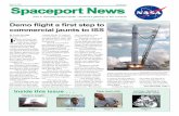 March 19, 2010 Vol. 50, No. 6 Spaceport News · autonomous, but still reliable and hearty. At this point, the detector weighs in at 75 pounds. It stands about 9 inches tall and its