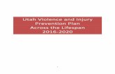 Utah Violence and Injury Prevention Planmembers), 2) Sexual Violence Prevention, 3) Motor Vehicle ICPG (Teen Driving Task Force), 4) Pain Medication Education Advisory Group, 5) Suicide