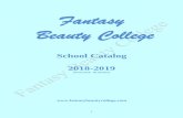 GLAMOUR BEAUTY COLLEGE · 3 APPROVALS AND ACCREDITATION DISCLOSURE STATEMENT FANTASY BEAUTY COLLEGE is a private institution and is located at 252 East Second St., Pomona, CA, 91766.