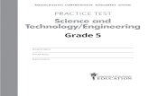 Science and Technology/Engineeringhoodgrade5.weebly.com/uploads/1/2/8/4/128460250/practice... · 2020. 3. 13. · Drop the sandbag. 2. Listen for a sound. 3. Replace the sandbag with