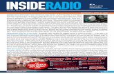 insideradio · which sidesteps NextRadio, ... working on a companywide non-compete agreement for all sales reps. Study shows interest in customized broadcast streams. With listening