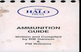 New Ammunition Guide.pdf · 2019. 2. 26. · ELECTRICAL INITIATION 16 ELECTRICAL MISFIRE 17 - SAFETY FUZE INITIATION 18 SAFETY FUZE MISFIRE 19 CYRILLIC TABLE SECTION SECTION SECTION