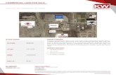 COMMERCIAL LAND FOR SALE - LoopNet...KW COMMERCIAL 1845 Main Drive Fayetteville, AR 72704  Weobtainedtheinformationabovefromsourceswebelievetobereliable.However ...