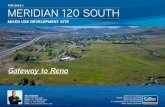 FOR SALE > MERIDIAN 120 SOUTHJanuary 2016 | Reno Land Development Co., LLC Meridian South Development in Reno, NV Preliminary Lot Layout – Meridian South Village 3 Meridian South
