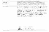 GAO-09-379 Higher Education: Approaches to Attract and Fund … · 2009. 4. 30. · Figure 1: Estimated Number of International Students Enrolled in U.S. Higher Education, 1984-1985