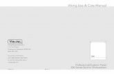 Viking Vdb200ss Use And Care Manual€¦ · F20826 EN (061011) ® Professional/Custom Panel 200 Series Built-In Dishwashers Viking Use & Care Manual Viking Range Corporation 111 Front