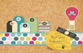ContentsTable of · to the mix- adhesive backed chalkboard labels and cork labels, cork shapes and fabulous new chalkboard tape in 3 different sizes. Paper crafters and DIY fans will