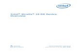 Intel Stratix 10 DX Device · Intel® Stratix® 10 DX Device Overview Subscribe Send Feedback S10-DX-OVERVIEW | 2020.03.24 Latest document on the web: PDF | HTML. Subscribe. Send