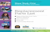 Genuine, High-Quality Parts for New York City...5 sets Leaf silhouettes—big and little 1408893-711 5 sets $25.00 5 sets Leaf silhouettes—same size 1408894-711 5 sets $49.00 ...