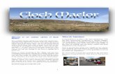 summer cloch maelor 3 - Coedpoeth · Welcome to our summer edition of Cloch Maelor: The weather during spring was somewhat mixed, hav-ing had some light snow, storms with very high