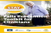 Falls Prevention Toolkit for Clinicians · 2 This resource was developed by bpacnz for the Health Quality & Safety Commission based on the STEADI falls campaign by the US Centres