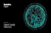 OCTOBER 2017 Digital Supply Networks · Dynamic Network Load Balancing & Synchronization Demand & Supply Sensing & Synchronization Predictive / Sensor-Driven Replenishment Quality