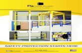 MATERIAL HANDLING SOLUTIONS...PAIRED LADDER SAFETY GATE FLAT SURFACE MOUNT KIT This kit, compatible only with the EdgeHalt® Paired Ladder Safety Gate, is for mounting onto flat surfaces