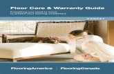 Floor Care & Warranty Guide - Dillabaugh's Flooring America...Nov 15, 2018  · are unnecessary and tend to accelerate soiling on carpets. Natural fibers such as wool, cotton, silk,