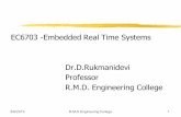 EC6703 -Embedded Real Time Systems Dr.D.Rukmanidevi ... Materials/7...a A high-speed bus, connected to the CPU bus through a bridge, allows fast devices to communicate efficiently