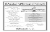Divine Mercy Parishdivinemercyparish.us/wp-content/uploads/2015/02/Feb-22-2015.pdf · 2/2/2015  · cember 20, 2014. May the Lord bless Bryce Robert and his family on this most special