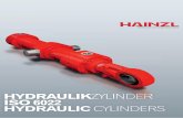 HYDRAULIKZYLINDER ISO 6022 HYDRAULIC CYLINDERS · The ISO 6022 cylinder series boasts a modular system that is easy to service. The cylinder head and cylinder bott om are fastened