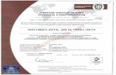 Scope of certification ALE OF CONTROL COMPONENTS AND ... · certification 7828 omron group g-ems gyoden corporation is014001 :2015, jis q 14001 scope of certification sale of control