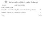 Mahatma Gandhi University, Kottayamresults.mgu.ac.in/result_pdf/04_03_2013_641.pdf · 2013. 3. 5. · Mahatma Gandhi University, Kottayam 210061 SRUTHY ANN JOY PART-I ENGLISH Paper