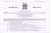 West Bengal Bhujel Development and Cultural Board · PART I—Orders and Notifications by the Governor of West Bengal, the High Court, Government Treasury, etc. GOVERNMENT OF WEST