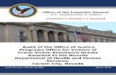 Office of the Inspector General U.S. Department of Justice · To test the NDHHS administration of the VOCA awards, we tested subrecipient transactions and performed our own site visits