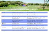 2020 GOLF CALENDAR - Golf Club | Th · Couples Golf Callaway Fitting Men’s Member/Member Member/Guest Couples Golf Couples Golf Labor Day Event Couples Golf Handicap Season Ends