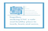 Together, making UNC a safe and healthy place to teach ...ehs.unc.edu/files/2015/10/ar2012.pdf · safety, radiations safety, controlled substances, export shipping controls, occupational
