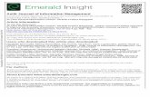 Aslib Journal of Information Managementpdfs.semanticscholar.org/3c98/8e06b685ace33f5ff943dbe3e0a7201… · Keywords Information retrieval, Document-based evaluation, Information retrieval