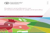 Prudent and efficient use of antimicrobials in pigs and poultry...Prudent and ef cient use of antimicrobials in pigs and poultry FAO ANIMAL PRODUCTION AND HEALTH / MANUAL 23 ISSN [print]