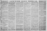 NEW-YORK TRIBUNE. NEW-YORKDAILY TRIBÜNE. IMrooñ. · NEW-YORKDAILYTRIBÜNE. VOL. XÎT.NO. 3,691. NEW-YORK, MONDAY, FEBRUARY 14, 1853. PRICE TWOCENTS. NEW-YORK TRIBUNE. fT!. NClY.'i