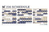 MB-16 SCHEDULE-FULL HHome Away (I) Interleague All times CDT. Game dates and times subject to change. Visit brewers.com for updates. APRIL SUN MON TUE WED THU FRI SAT SF …