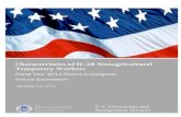 Characteristics of H-2B Nonagricultural Temporary Workers · H-2B visas by the Department of State in FY 2012 .....3 Section 3.2 – Occupational information on, and compensation