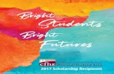 Bright Students Bright Futures · 2017. 8. 23. · Haworth Scholarship Recipient. Miles Pruitt. Hope College. Haworth Diversity Scholarship. Nia Stringfellow. Hope College. Stephanie