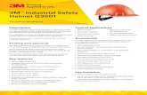3M Industrial Safety Helmet G3501 · protection products. Testing and approval The 3M™ Industrial Safety Helmet meets the requirements of the PPE Regulation (EU) 2016/425 and is