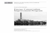 EVALUATION REPORT Energy Conservation Improvement …Jan 31, 2005  · conservation funds primarily to provide their customers with rebates and other financial incentives to purchase