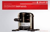 Danfoss Heat Pump scroll compressors, HHP-Series...50 4 590 2.0 5 350 2.1 6 260 2.3 7 330 2.4 8 610 2.6 10 120 2.6 11 900 2.7 13 970 2.7 16 370 2.7 60 - - - - 6 240 2.7 7 150 2.9 8