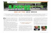 IBD AT THE UEG WEEK · United European Gastroenterology – UEG – is a professional non-profit organization combining all the leading European medical specialist and national societies