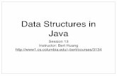 Data Structures in Java - Columbia Universitybert/courses/3134/slides/Lecture13.pdf · 2009. 10. 20. · Tree Implementation ... •AVL Tree Property: For each node, all keys in its