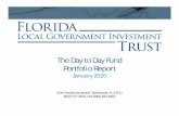 January 2020 - floridatrustonline.com · The Day to Day Fund. Portfolio Report. January 2020. 3544 MaclayBoulevard, Tallahassee, FL 32312 (850) 577 -4610, FAX (850) 205 -8262