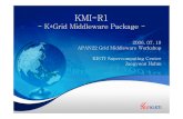 2006. 07. 19 APAN22 Grid Middleware Workshop KISTI ...€¦ · Job submission & allocation services based on OGSI Supporting MPI-based HPC job and HTC job Automatic resource selection