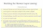 Building the Hermes input catalog · Hermes, 2013/06/05  Selection of the reference band