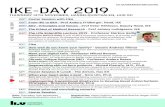 IKE-DAY POSTER 2019 - Linköping University · 2019. 9. 12. · IKE-DAY 2019 0830 From IKE to BKV - Prof Anders Fridberger, Head, IKE 0900 BKV - Principles and Values - Prof Peter