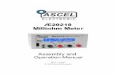 Æ20218 Milliohm Meter Manual REV 3.0 E… · before putting the unit in use. Seek assistance from a qualified professional or the manufacturer if you are not sure. • The manufacturer