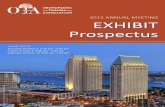 2015 ANNUAL MEETING EXHIBIT · 2013 Phoenix, AZ 1,400 2012 Minneapolis, MN 1,300. Booth Fees. t 10’ x 10’ Exhibit Booth ~ $3,700 USD t. Table Top Exhibit ~ $3,000 USD (12 available